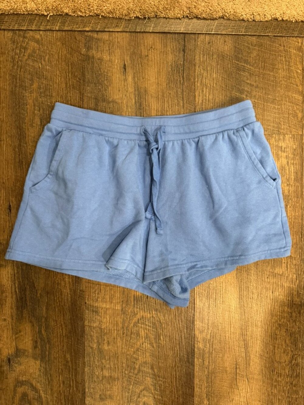 Light Blue Colsie Sweat Shorts - Women's Large